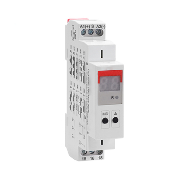Digital display time relay