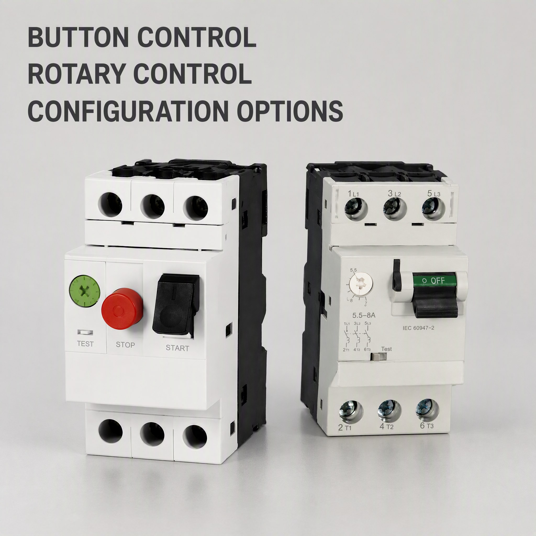 ZELECT Thermal Magnetic Overload Short Circuit Protection for Industrial Motor Control Motor Protection Circuit Breaker